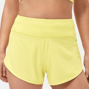 Outdoor Voices Yellow Athletic Shorts